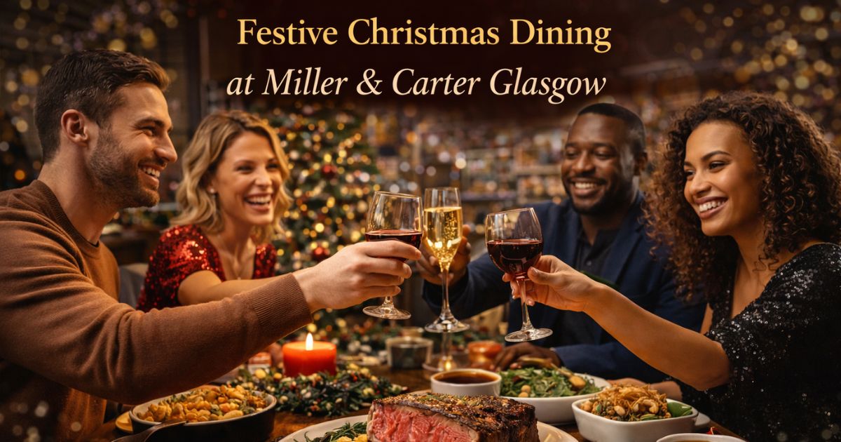 Miller & Carter Festive Christmas Dining Glasgow