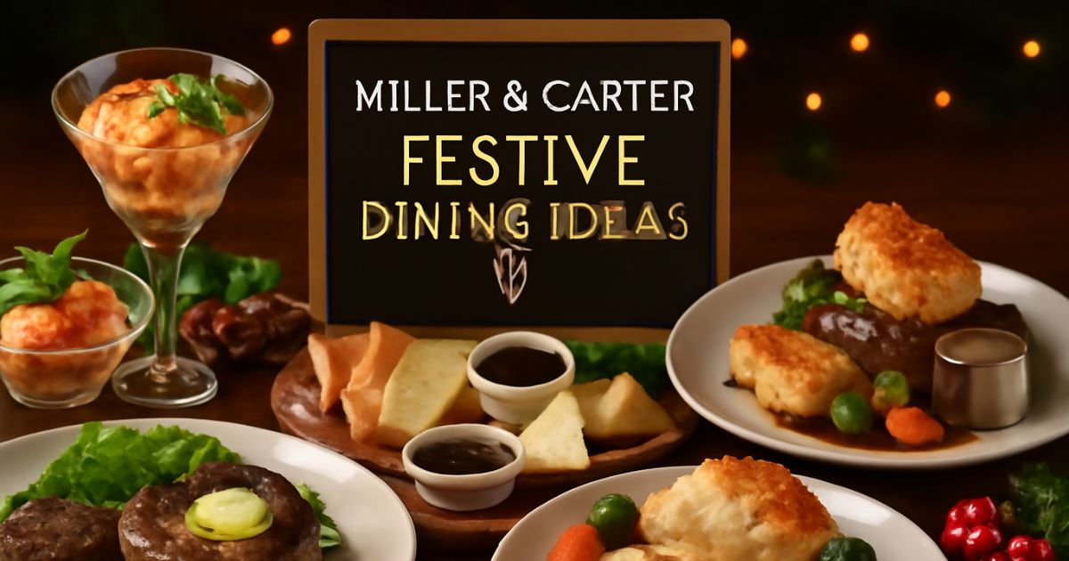 Miller & Carter Festive Dining Ideas