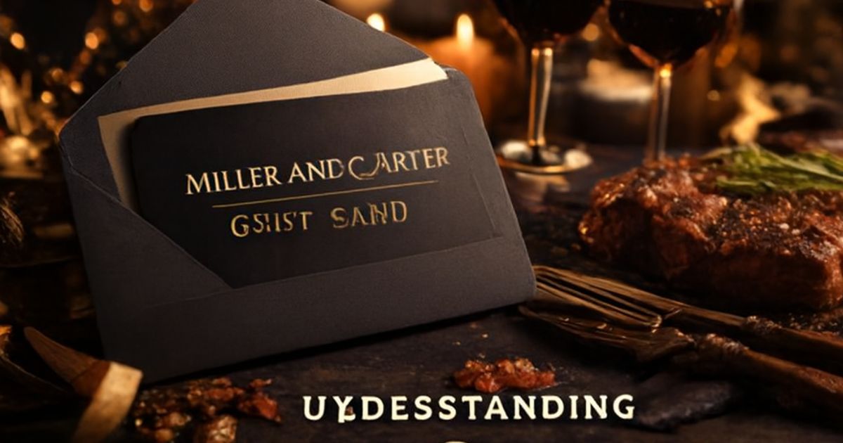 Miller and Carter Online Gift Cards