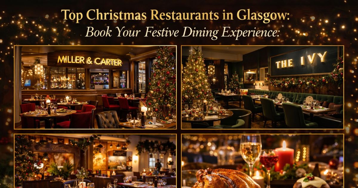 Top Christmas Restaurants in Glasgow