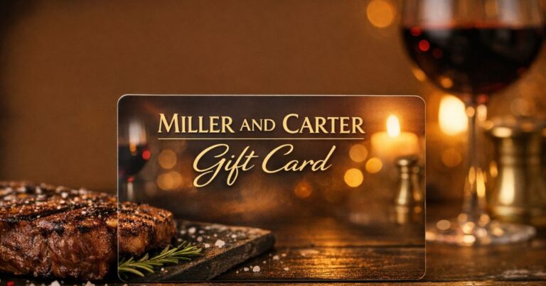 Miller and Carter Gift Cards