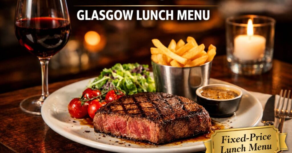 Miller and Carter Glasgow Lunch Menu