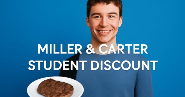Miller and Carter Student Discount