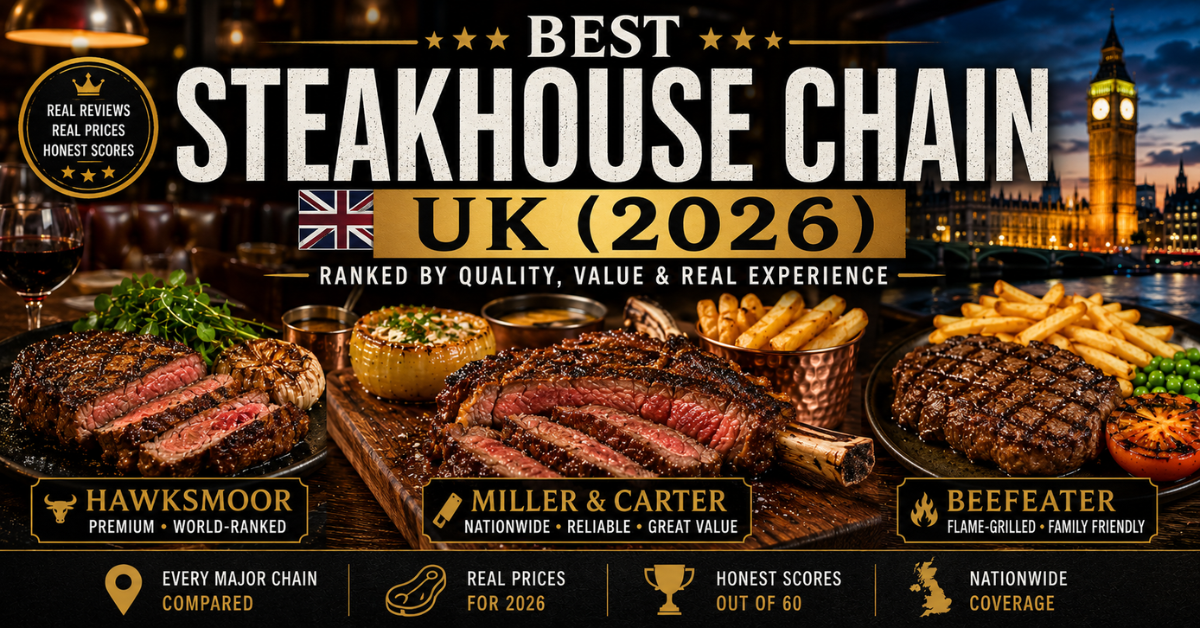 Best Steakhouse Chain UK
